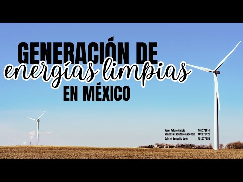 Reto: Metas de generación de energías limpias de México