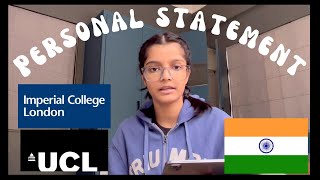 The PERSONAL STATEMENT that got me into Imperial and UCL (As an Indian)