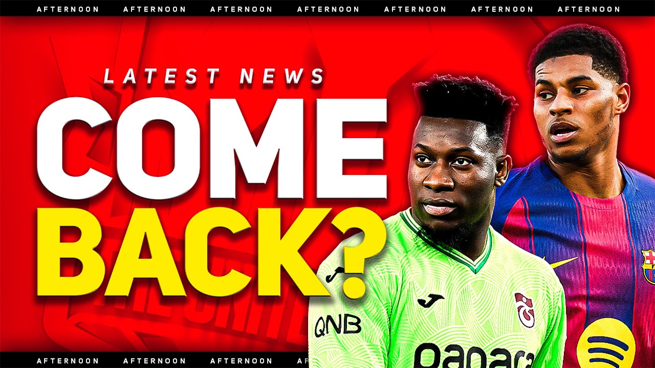 THIS IS HUGE! Rashford & Onana STAYING! Carrick’s Job BOOST! Man United News