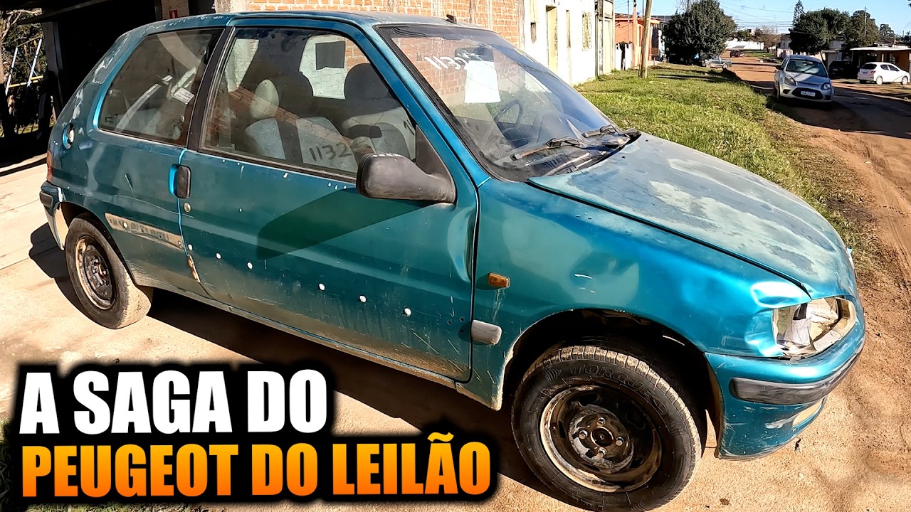 A SAGA DO PEUGEOT 106 DO LEILÃO!