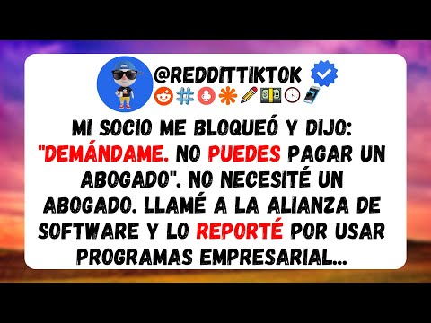 Mi Socio Me Traicionó y Dijo "Demándame" - Lo Arruiné Sin Necesidad de Abogados y Venganza