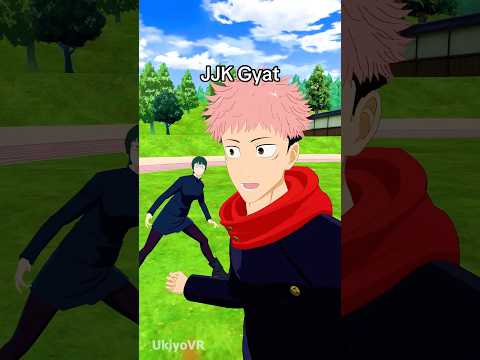 Maki wins Yuji’s game #jjk #jujutsukaisen #anime #vrchat