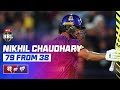 Nikhil Chaudhary Dominates Renegades Attack With 79 From 38 BBL15