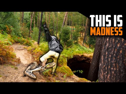 MINI BIKE DOWNHILL ENDS BADLY!!