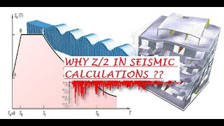 WHY IS ZONE FACTOR DIVIDED BY 2 IN SEISMIC ANALYSIS ??||z/2