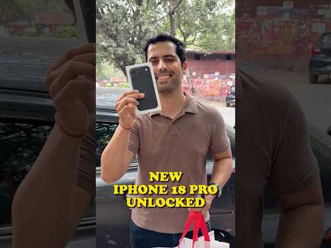 Unboxing iphone 18 pro 📱