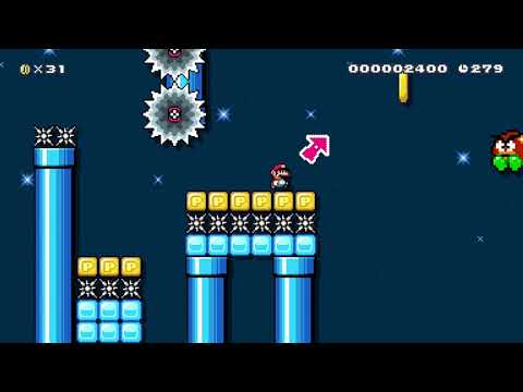 P-run Speed run by ★Vaporeon★ 🍄 Super Mario Maker 2 #ahc 😶 No Commentary