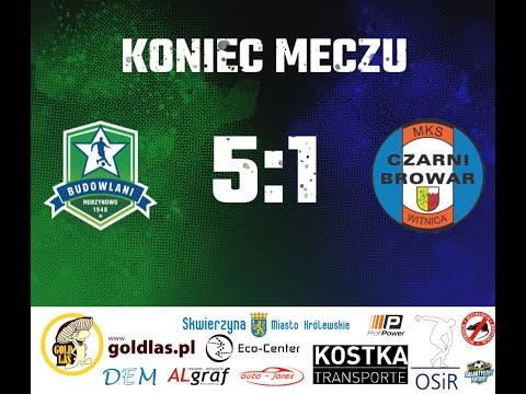 Gold-Las Budowlani Murzynowo - Czarni Browar Witnica 5:1 || 15.09.2021, PP