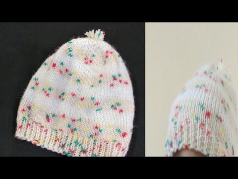 Easy Baby Cap Knitting For 1 Year | Topi / Cap/Hat For Baby