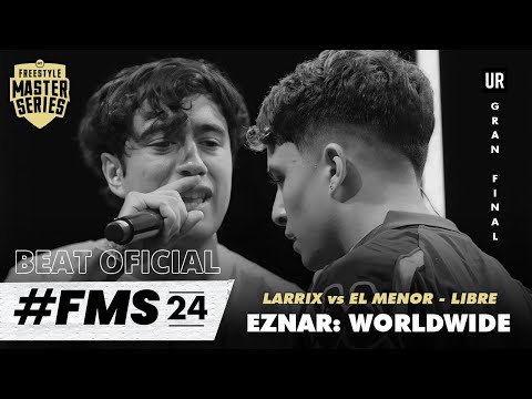 WORLDWIDE 🌐 LARRIX vs EL MENOR INSTRUMENTAL 2DO MINUTO LIBRE | GRAN FINAL FMS INTERNACIONAL 2024