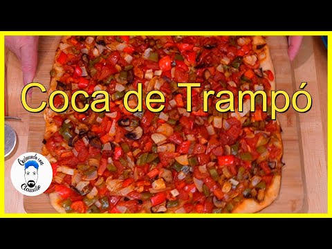 Coca de Trampó Mallorquina. Un plato resultón a cualquier hora.