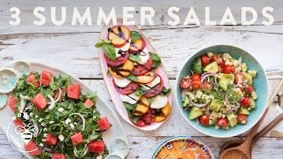 3 Easy Summer Salads!