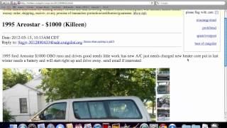 Craigslist Killeen Texas - Used Dodge, Ford and Chevy Trucks Under $5000 Available