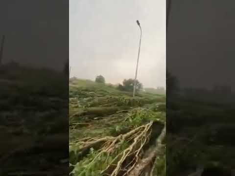 Stuhi të fuqishme e të reshura të mëdha shiu, të mërkurën në Ferizaj