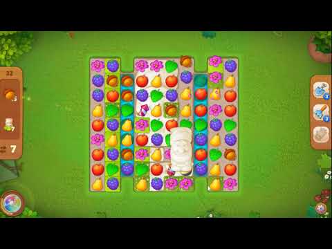 Gardenscapes Level 32 No Booster 🌲 l MiniGames