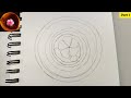 How To Draw Periwinkle Flower Drawing Step By Step Outline Drawing Part 1