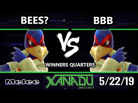 S@X 303 SSBM - Bees? (Falco) Vs. BBB (Falco) - Smash Melee Winners Quarters
