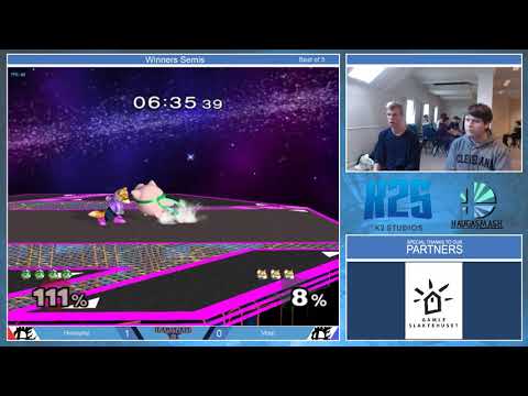 Haugasmash 20 - Hwoophz (Jigglypuff) vs Vesp (Fox) - Winners Semis