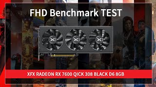 XFX 라데온 RX 7600 QICK 308 BLACK D6 8GB_동영상_이미지