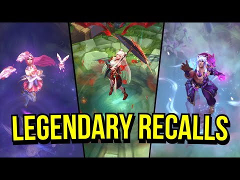 All 88 Legendary Skins Recalls | Without Recall Effect | League of Legends