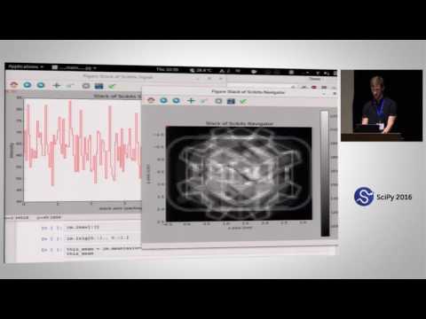 HyperSpy How to Easily Bend Multi dimensional Data to your Analytical Will | SciPy 2016 |Tomas Osta