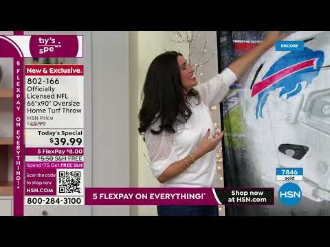 HSN | Football Fan Shop Gifts 11.24.2022 - 02 AM