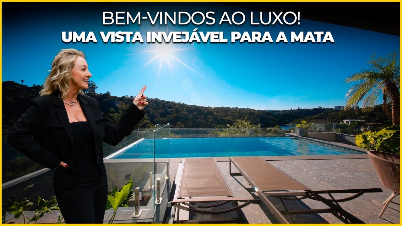 Casa contemporânea com lazer completo e elevador
