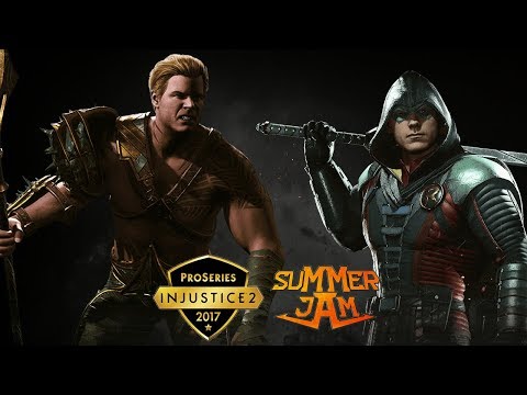 Injustice 2 - Dragon (aquaman)  Vs Hayatei (robin) Real Masters
