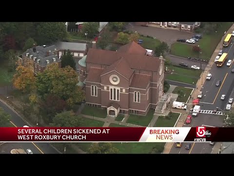 Church evacuated after 8 students report feeling ill
