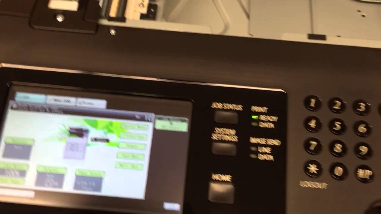 Testing 4in x 6in post cards on a Sharp MX-M314N