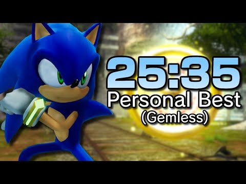 Sonic P06 - Gemless Sonic Speedrun in 25'35''160