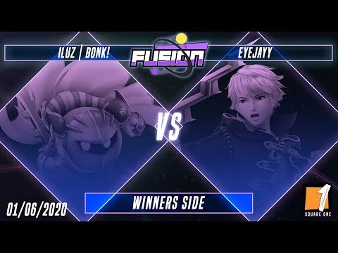 Fusion #5 - Illuz | BONK (Metaknight) Vs. Eyejayy (Robin) - Winners Side - Smash Ultimate