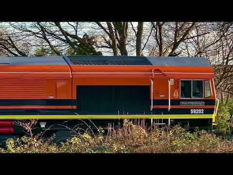 Freightliner Convoy!! 59202 “Pride of Ferrybridge” - 66623 - 66522 - 66504 - 66542