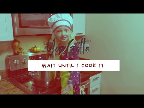 Wait Until I Cook It (music video)