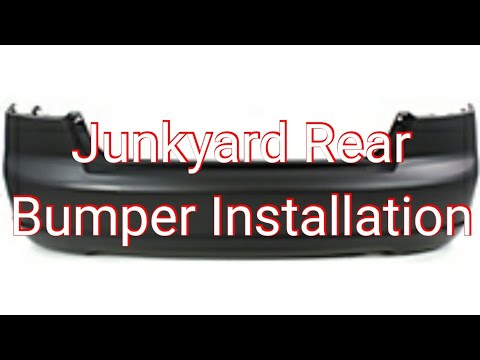 2007 Ford Taurus SE - Rear Bumper Replacement