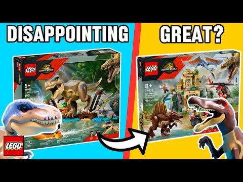 Ranking EVERY LEGO Jurassic World Rebirth Set!