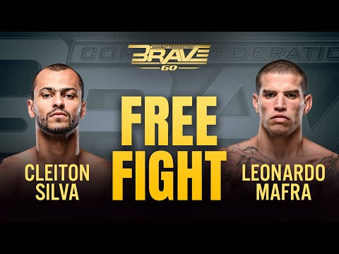 Cleiton Silva VS Leonardo Mafra | FULL FIGHT | BRAVE CF 60