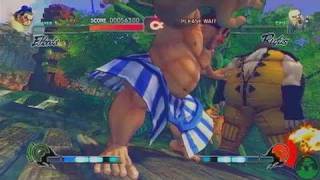 Street Fighter IV Xbox 360 Gameplay - Unlocking Gouken,