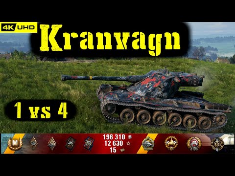 World of Tanks Kranvagn Replay - 9 Kills 11.4K DMG(Patch 1.7.0)