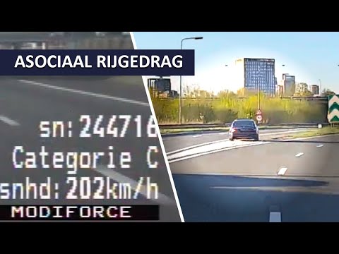 Politie | 200 km/u in de 100 zone | Rijbewijs ingevorderd | Team Verkeer Midden-Nederland