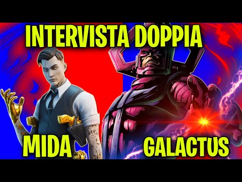 INTERVISTA DOPPIA TRA MIDA E GALACTUS ! - Fortnite