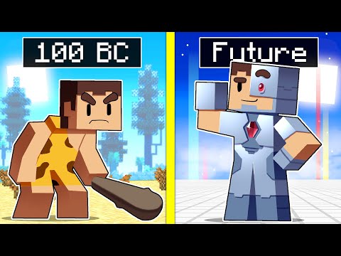 Minecraft But You Can TIME TRAVEL ...
