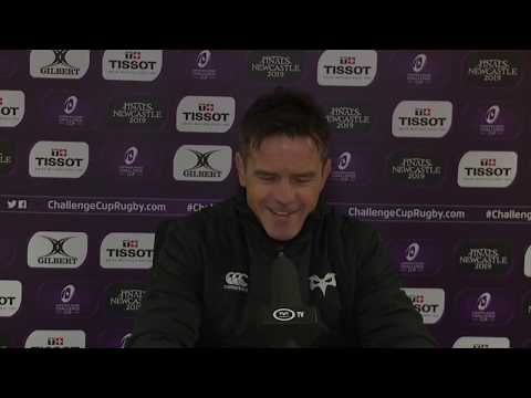 Ospreys TV: Allen Clarke post-match versus Stade Francais