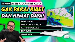 Review Acer AIO Aspire C24A - Solusi PC yang Praktis dan Hemat Daya!