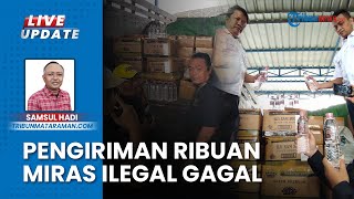 Polres Blitar Gagalkan Pengiriman 6.307 Botol Arak dari Bali ke Kalimantan, 2 Orang Diringkus