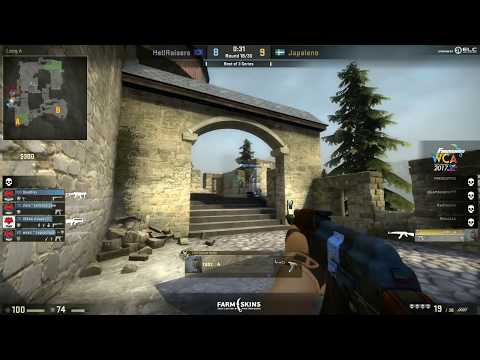 woxic ACE vs Japaleno [ WCA 2017 Europe Main Qualifier ]