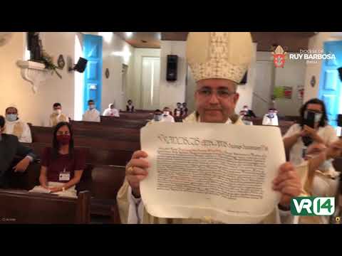 Cerimonia de posse de Dom Estevam dos Santos na Diocese de Ruy Barbosa - BA