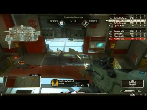 Optic Gaming Vs Adversity - La grosse frappe Adversity - MLG Colombus - Quatrième Map