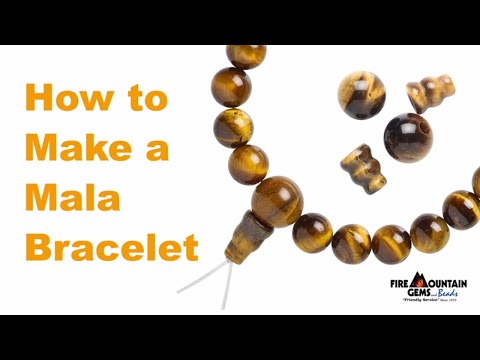How to Make a Mala Bracelet