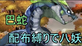 【アナデン】配布キャラ縛りで八妖戦その８「巴蛇」戦【Live配信】